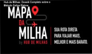 Infográfico explicativo sobre o ecossistema de estratégias do Hub de Milhas de Felipe Ristow para viagens econômicas