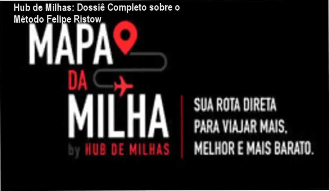 Infográfico explicativo sobre o ecossistema de estratégias do Hub de Milhas de Felipe Ristow para viagens econômicas