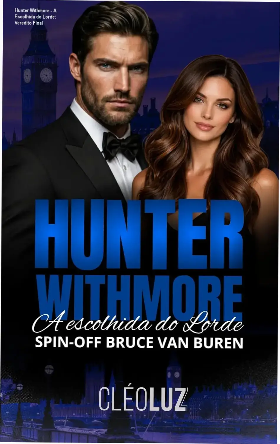 Capa do eBook Hunter Withmore A Escolhida do Lorde de Cleo Luz