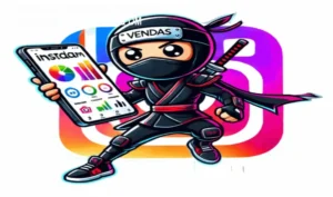 Interface da ferramenta InstaNinja automatizando respostas de comentários no Instagram