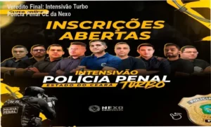 Intensivão Turbo Polícia Penal do Ceará da Nexo Concursos: visão interna da plataforma de metas
