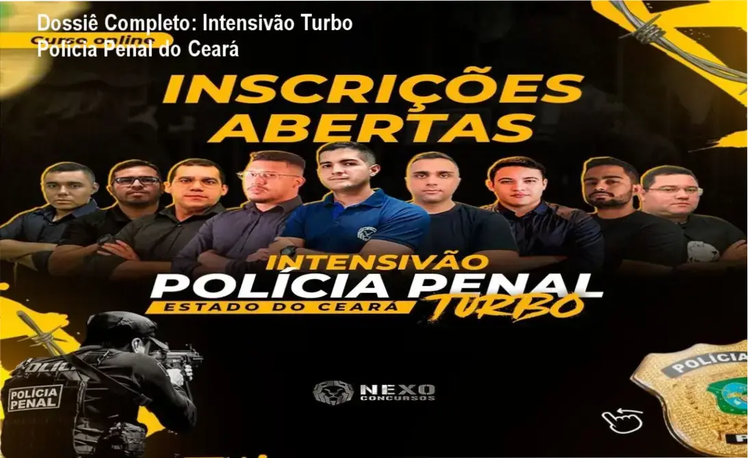 Estudante utilizando o cronograma de metas do Intensivão Turbo Polícia Penal do Ceará