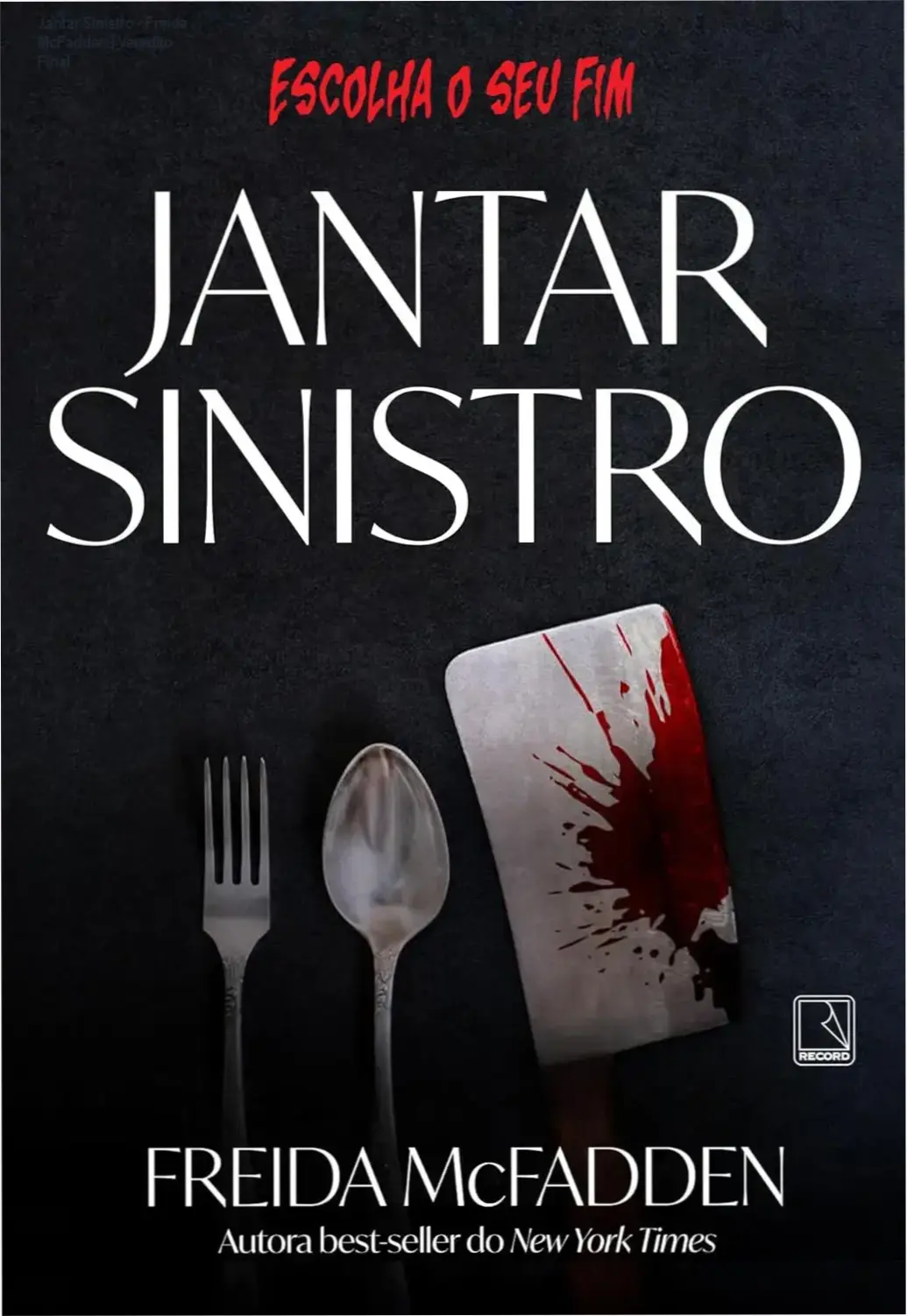 Capa do livro Jantar Sinistro de Freida McFadden em formato digital