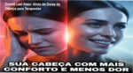 Profissional de saúde realizando intervenção corporal para alívio de dores de cabeça e tensão cervical