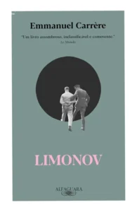 Capa do livro Limonov de Emmanuel Carrère para análise técnica