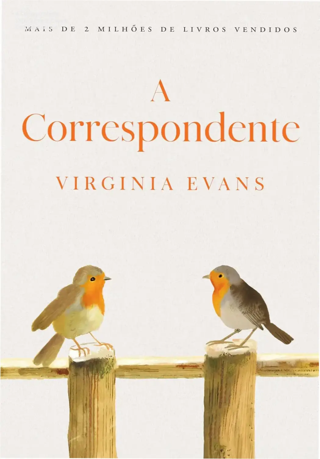 Capa do livro A Correspondente de Virginia Evans em versão digital