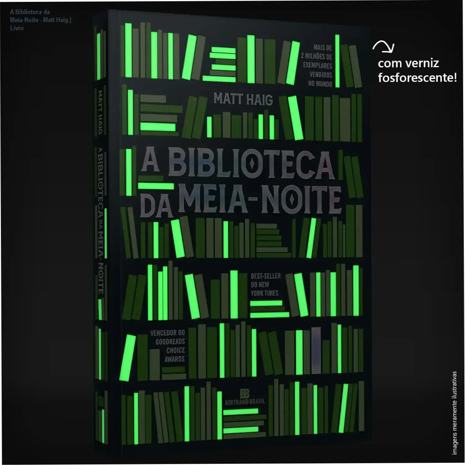Ebook sobre a jornada de Nora Seed através da biblioteca da meia-noite
