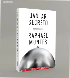 Capa dura da Edição de Colecionador do livro Jantar Secreto de Raphael Montes