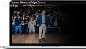 Felipe Dutra apresentando a metodologia de Estratégia Tributária para redução de impostos e lucro