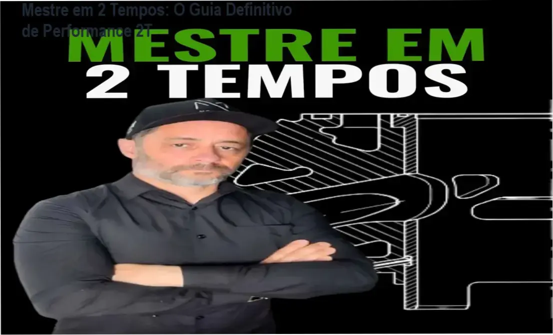 Detalhe técnico de preparação de motor 2 tempos seguindo a metodologia Mestre em 2 Tempos