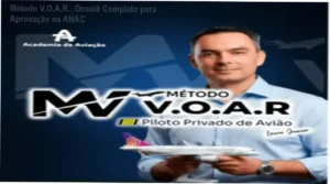 Representação profissional de preparação para prova teórica de Piloto Privado da ANAC com o Método V.O.A.R.