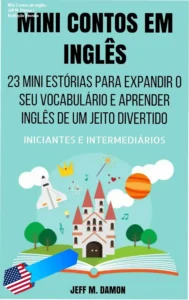 Capa do ebook Mini Contos em Inglês para Iniciantes e Intermediários