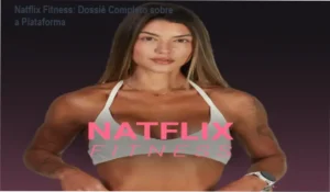 Mulher praticando exercícios físicos de forma orientada para representar a plataforma Natflix Fitness