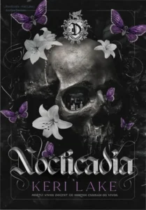 Capa do ebook Nocticadia de Keri Lake, romance dark gótico na Universidade de Dracadia