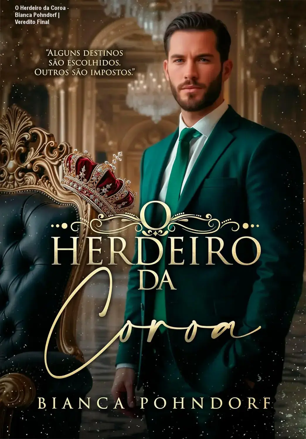 Capa do ebook O Herdeiro da Coroa de Bianca Pohndorf em dispositivo Kindle