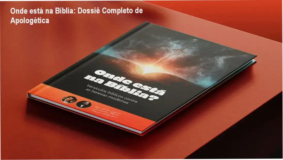 Capa do livro digital Onde está na Bíblia com versículos para apologética católica