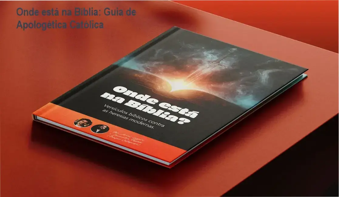 Livro digital Onde está na Bíblia de Ariel Lazari focado em versículos para defesa da fé católica