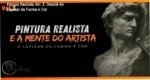 Artistas refinando detalhes de cores e luz em uma escultura realista para colecionáveis