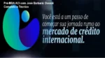 Representação profissional de operações de crédito internacional e estruturação financeira global