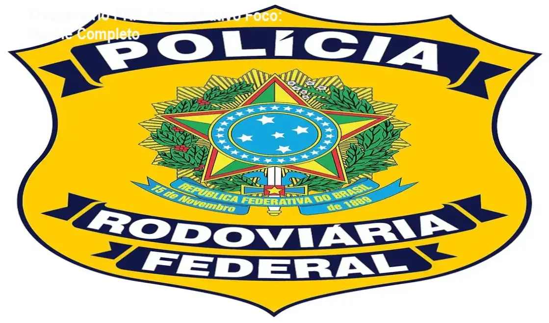 Representação de material de estudo digital para o concurso da PRF Administrativo