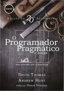 Capa do livro O Programador Pragmático 2ed. em destaque para divulgação digital