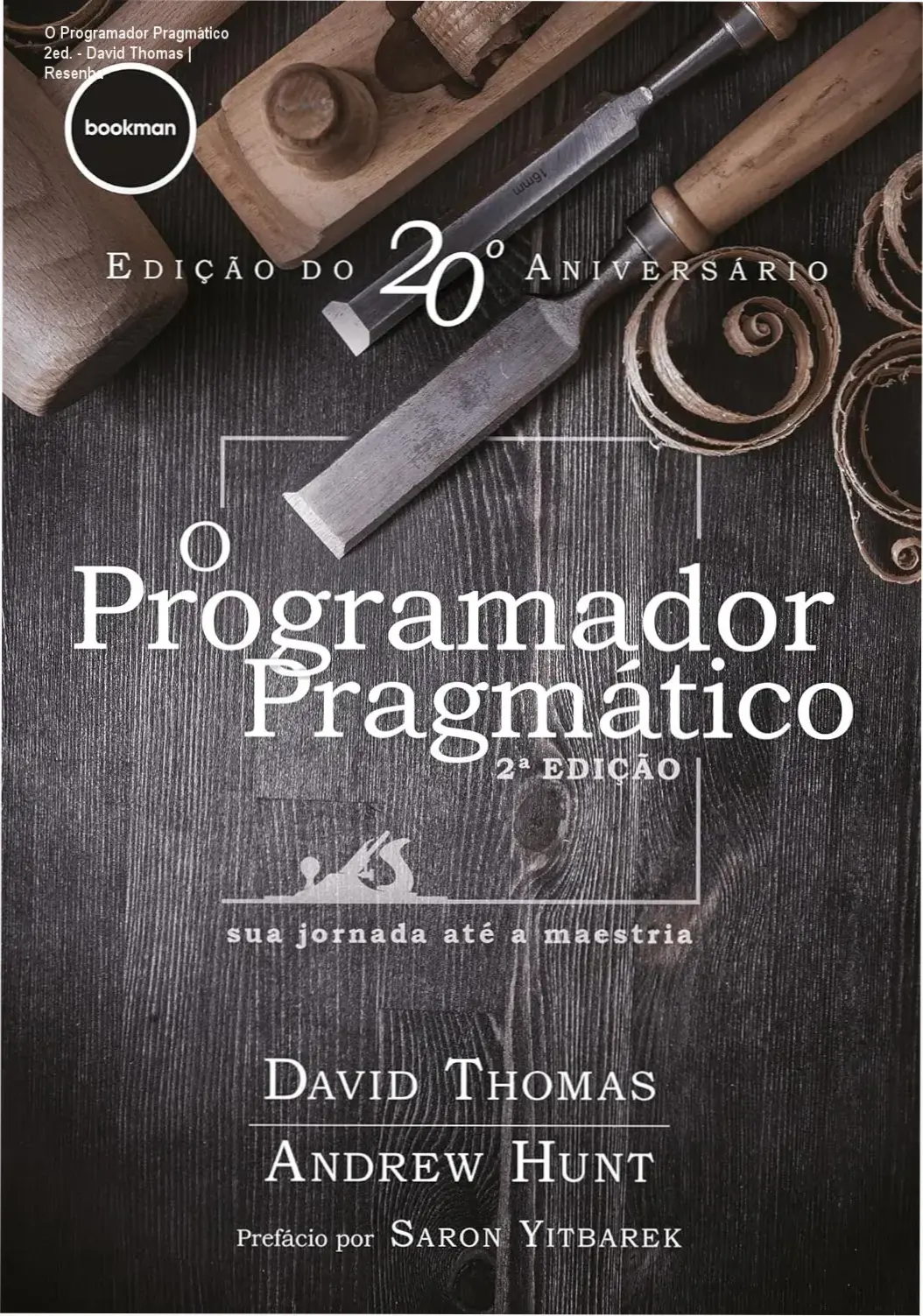 Capa do livro O Programador Pragmático 2ed. em destaque para divulgação digital