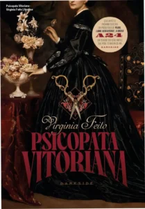 Capa da edição de colecionador Psicopata Vitoriana Virginia Feito DarkSide Books
