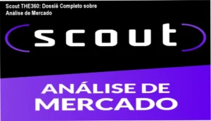 Analista de futebol utilizando softwares de dados para análise de mercado e scouting profissional