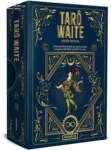 Box Tarô Waite Edição Especial contendo baralho de 78 cartas e livro guia para leitura intuitiva