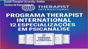 Certificações profissionais de psicanálise clínica da Therapist University