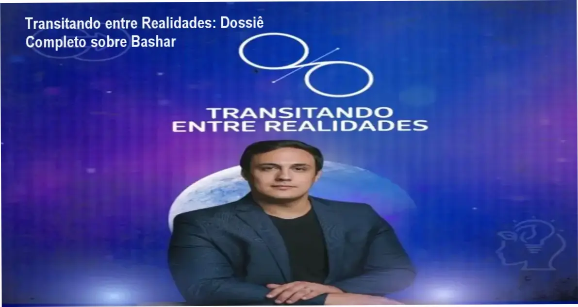 Representação conceitual de expansão da consciência e transição de realidades