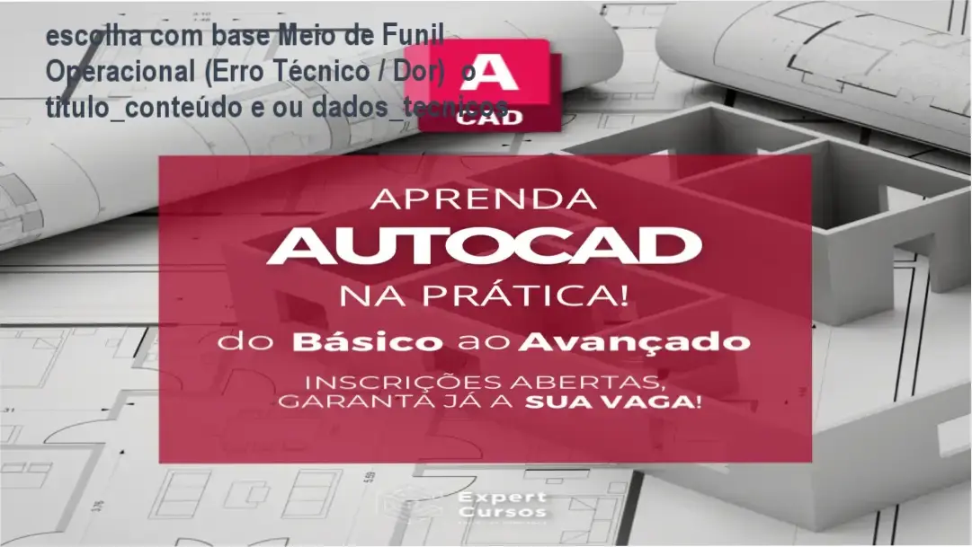 Professor Victor ensinando configuração de plotagem e escala em projeto arquitetônico 2D no software AutoCAD