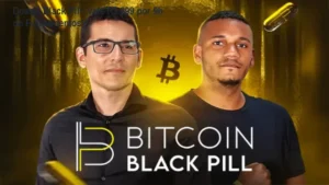 Capa da análise técnica do Treinamento Bitcoin Black Pill destacando custo-benefício para iniciantes