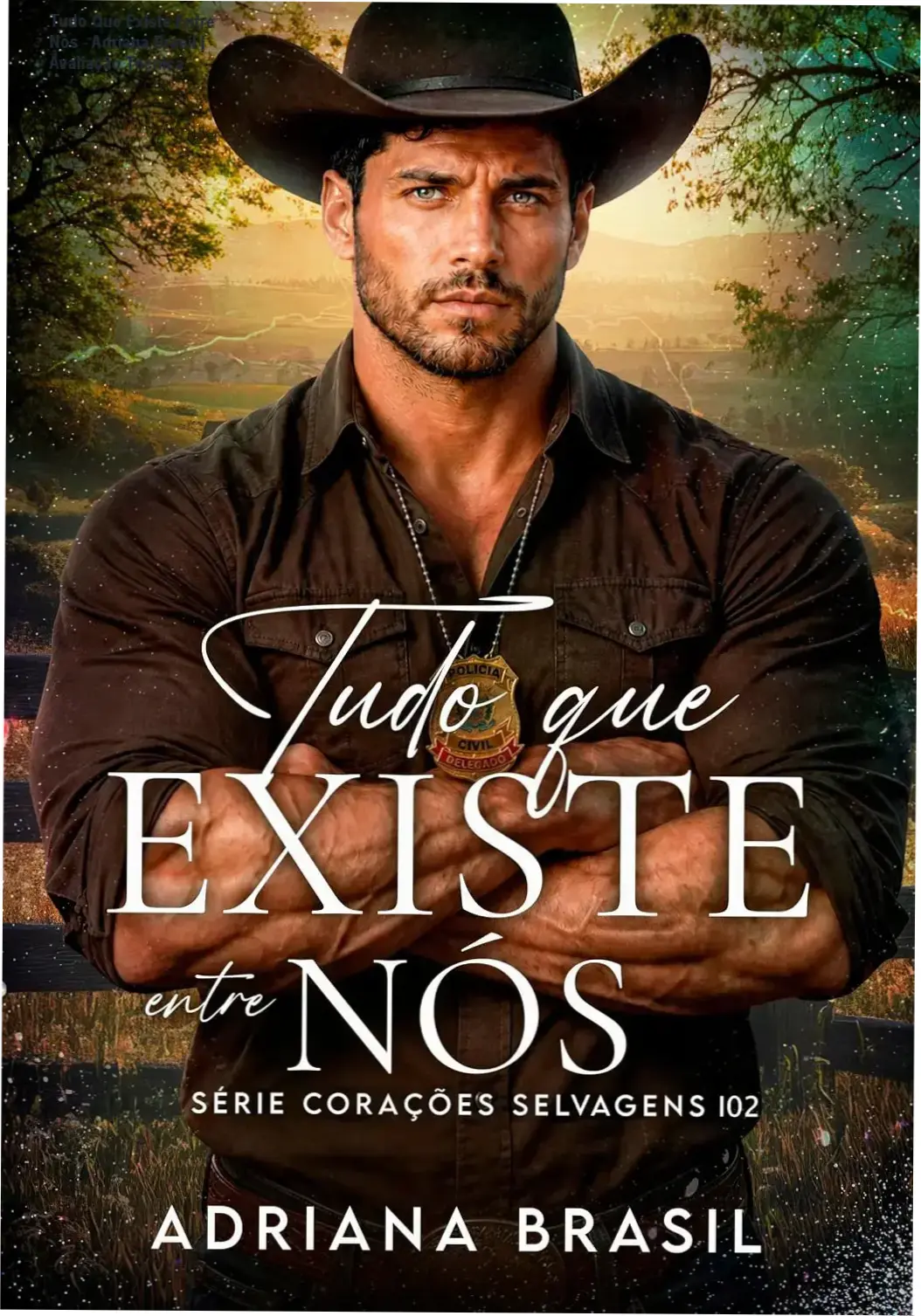 Capa do eBook Tudo Que Existe Entre Nós de Adriana Brasil em um dispositivo Kindle