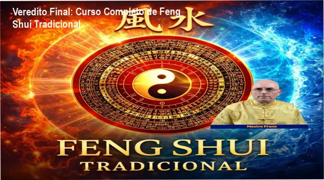 Ilustração mostrando como aplicar Feng Shui tradicional para melhorar energia, prosperidade e harmonia em casas e escritórios