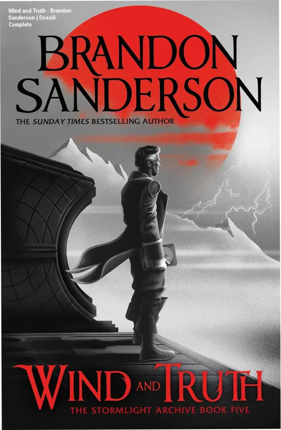 Capa do ebook Wind and Truth de Brandon Sanderson para Kindle