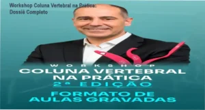 Representação visual de estudos de coluna vertebral e reabilitação funcional para profissionais de saúde