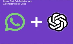 Interface do Zapbot Chat automatizando fluxos de vendas no WhatsApp em nuvem