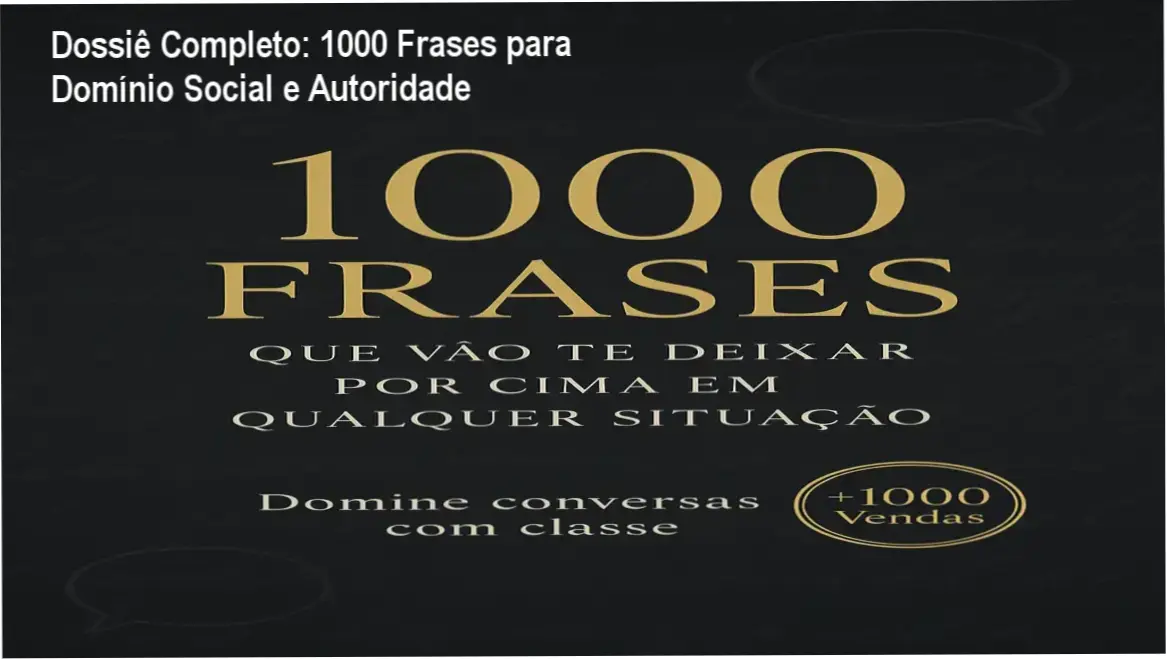 1000 Frases Que Vão Te Deixar Por Cima do autor Jean: visão interna do ebook e guia de comunicação