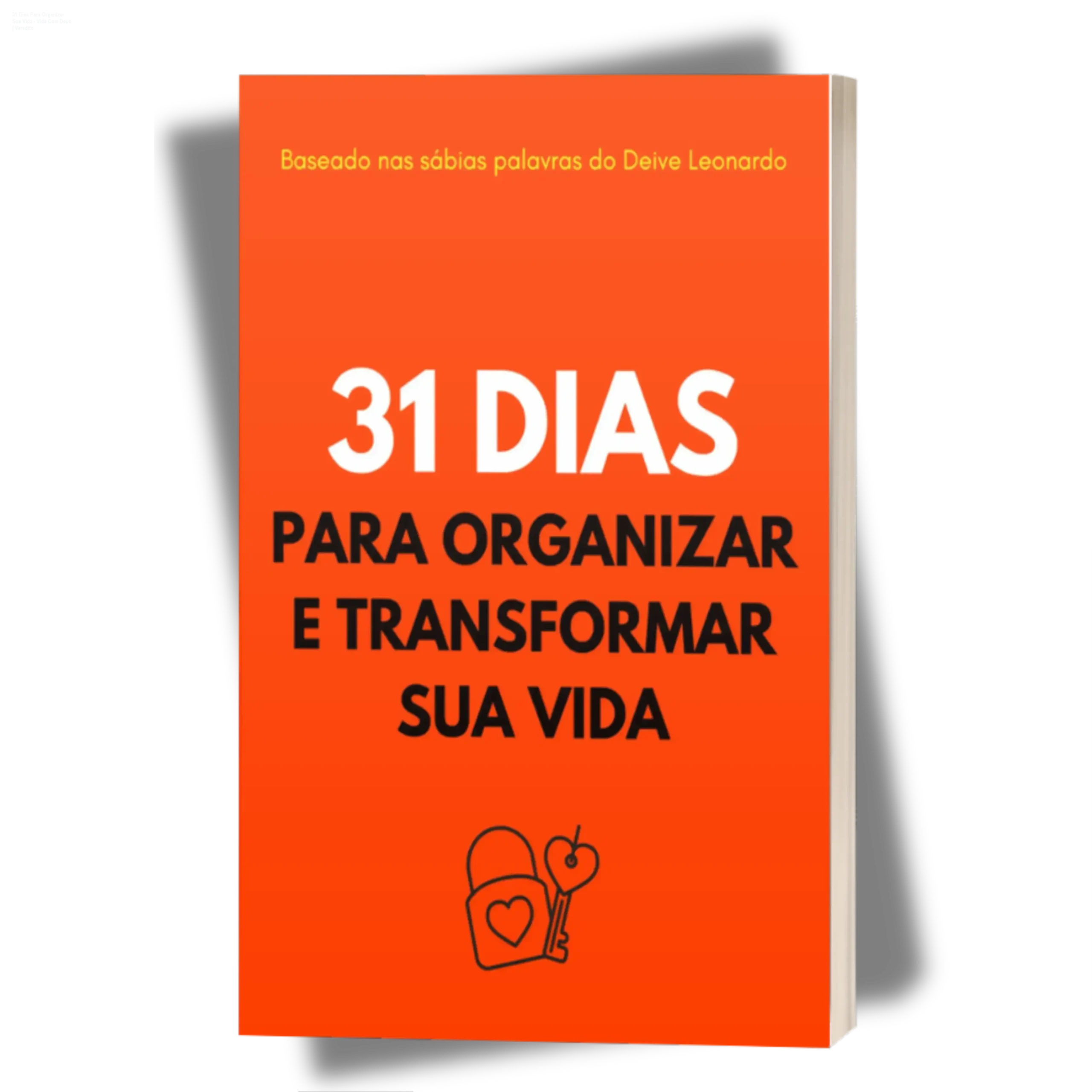Capa do ebook 31 Dias Para Organizar e Transformar Sua Vida com grupo de orações