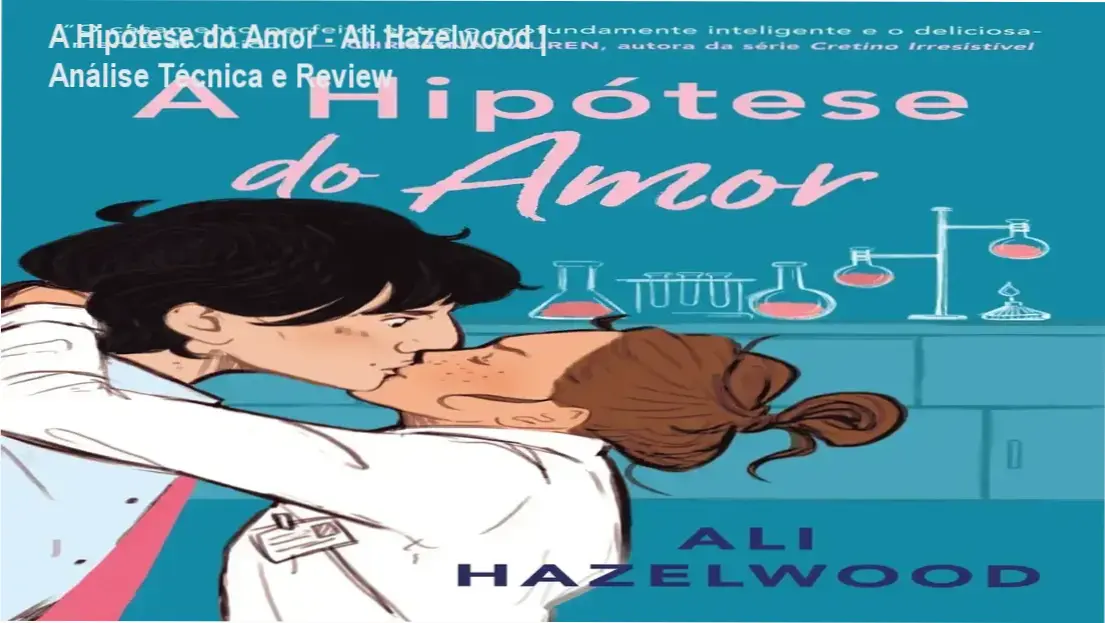 Capa do livro A Hipótese do Amor de Ali Hazelwood em contexto de leitura digital