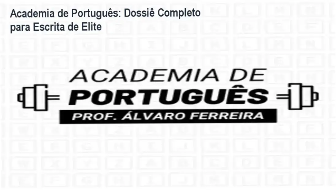 Estudante aplicando os conceitos de sintaxe e norma culta da Academia de Português em redação técnica