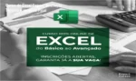 Interface do Curso de Excel Expert com foco em Power Query e Dashboards de BI