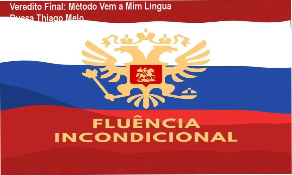 Material de estudo do curso Vem a Mim Língua Russa de Thiago Melo focado em fluência