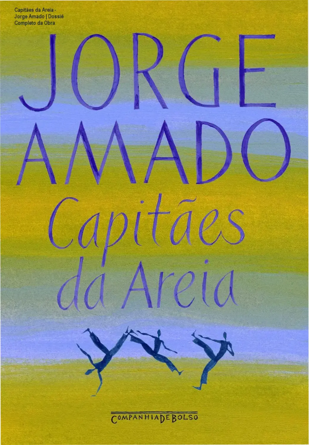 Capa do livro Capitães da Areia de Jorge Amado em formato digital
