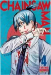 Capa do mangá Chainsaw Man Volume 4 Edição em Português de Tatsuki Fujimoto