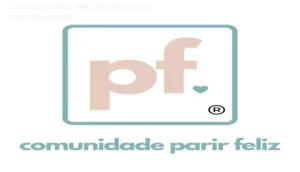 Gestante utilizando a Comunidade Parir Feliz para planejar seu parto humanizado