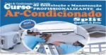 Técnico realizando instalação de ar condicionado split hi-wall seguindo o método Top Refrigerista