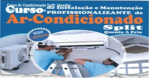 Técnico realizando instalação de ar condicionado split hi-wall seguindo o método Top Refrigerista