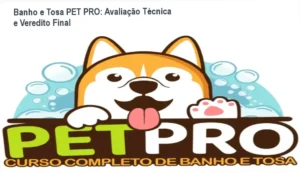 Demonstração de técnicas de banho e tosa profissional do curso PET PRO